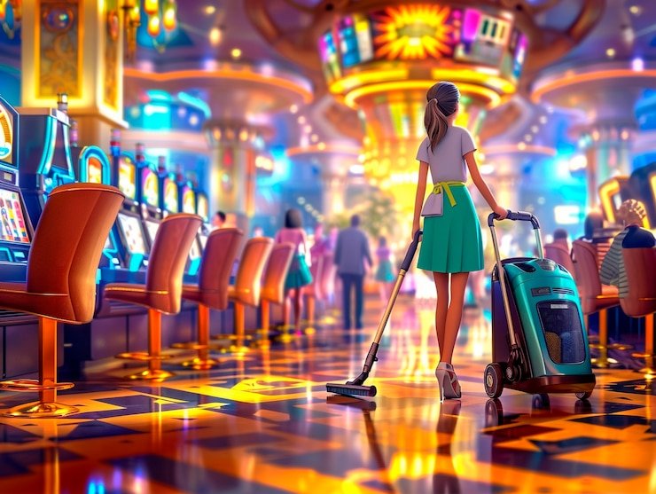 Studio live dealer Macau Pools di tompel69 dengan kamera multi-sudut